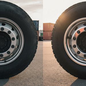 Radzierring für Lkw aus Edelstahl Chrom 22.5
