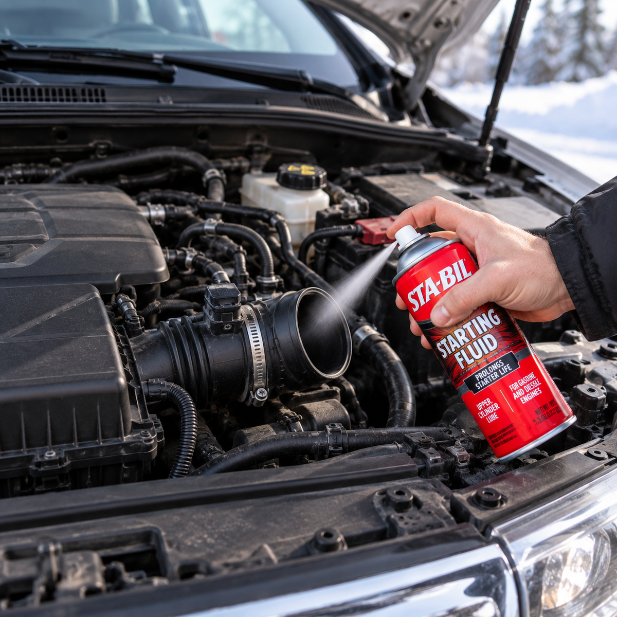 Easy Start Spray up to -54°C for Petrol and Diesel Engines 312g