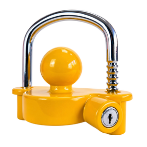 Trailer Hitch Lock Universal 50mm with Steel Shackle and 2 Keys