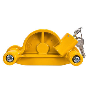 Trailer Hitch Lock Universal 50mm with Steel Shackle and 2 Keys