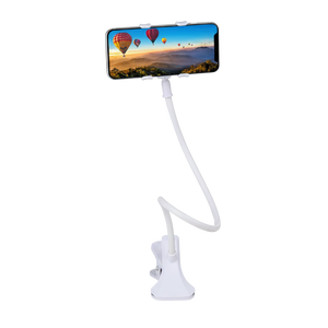 Gooseneck Phone Holder 360° Flexible Clamp Stand for Desk