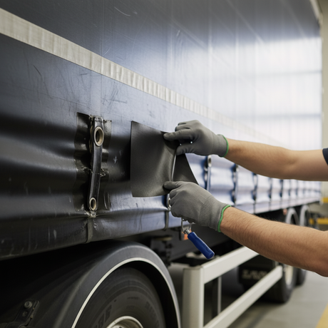 Tarpaulin Repair Patch Set – 4 pcs, 15x21 cm