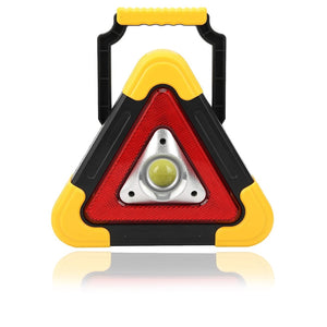 Rechargeable Solar-Powered Emergency Warning Light