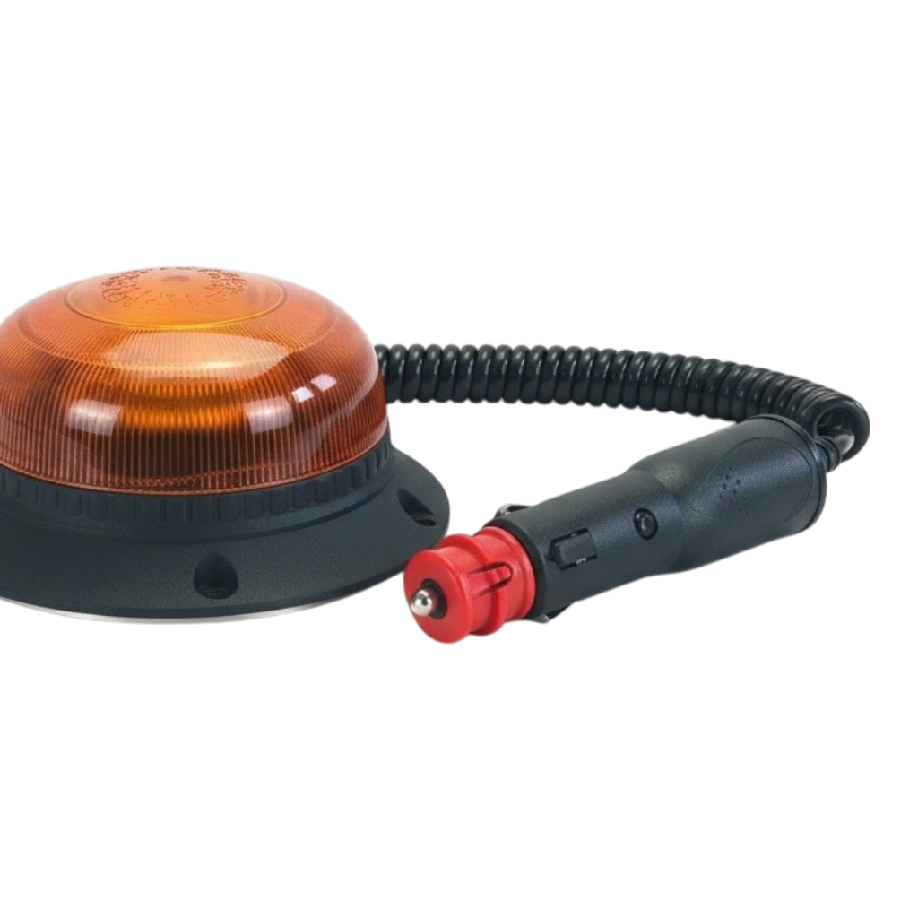 Amber flashing beacon led light mini 18 LEDs with 3 Flash Patterns
