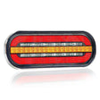 Universal 3-in-1 LED Tail Light with Dynamic Indicator, Non-Reflective, 12/24V