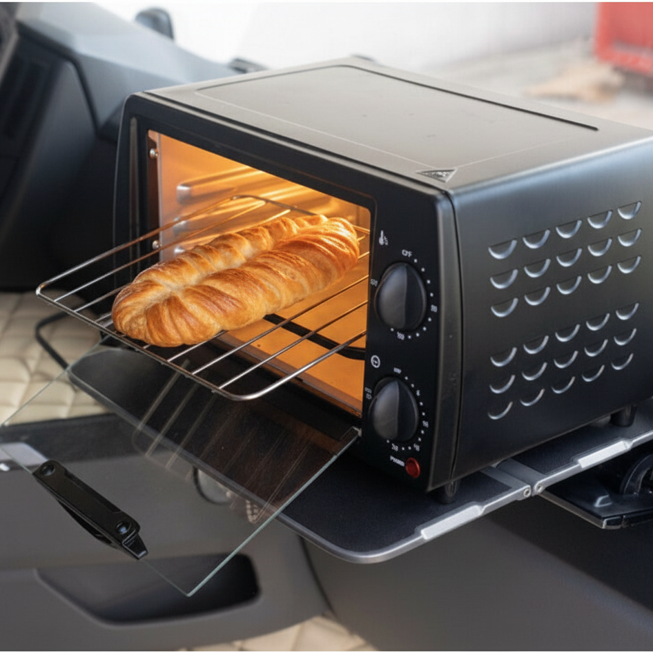 Mini Forno Portátil 24V 300W para Veículos