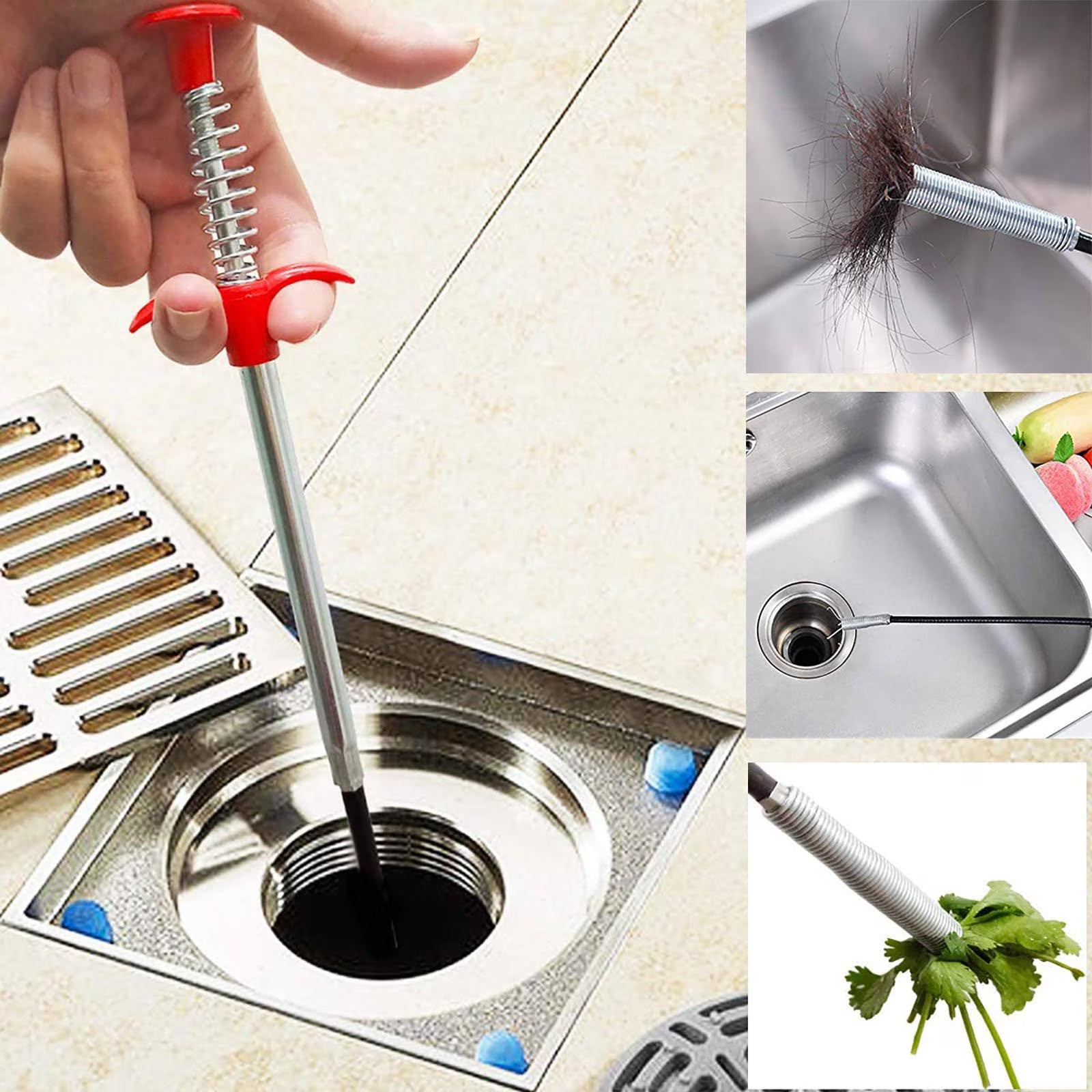 Flexible Spring Grabber Tool – 50cm Long Reach for Tight Spaces ...