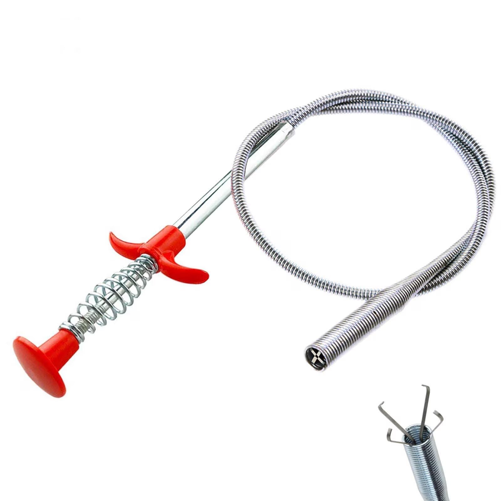 Spring Rabber Flexible Spring Grabber Tool – 50cm Long Reach for Tight Spaces ...