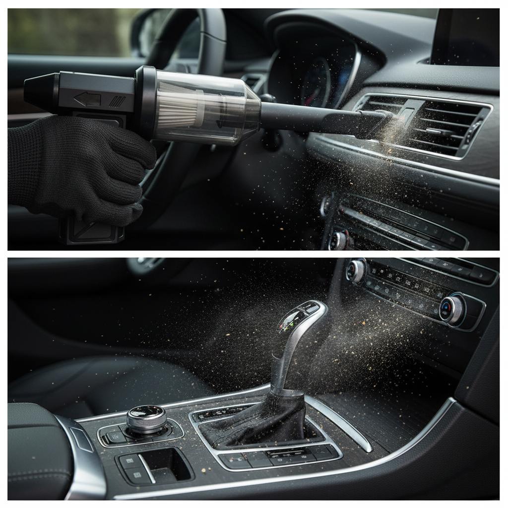 Mini bezdrátový vzduchový ofukovač – prémiový