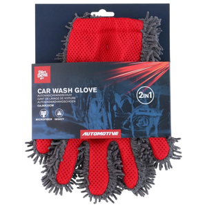 Car wash mitt chenille microfiber glove cleaning